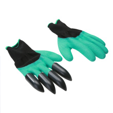 Rubber Women Garden Glove With Claws